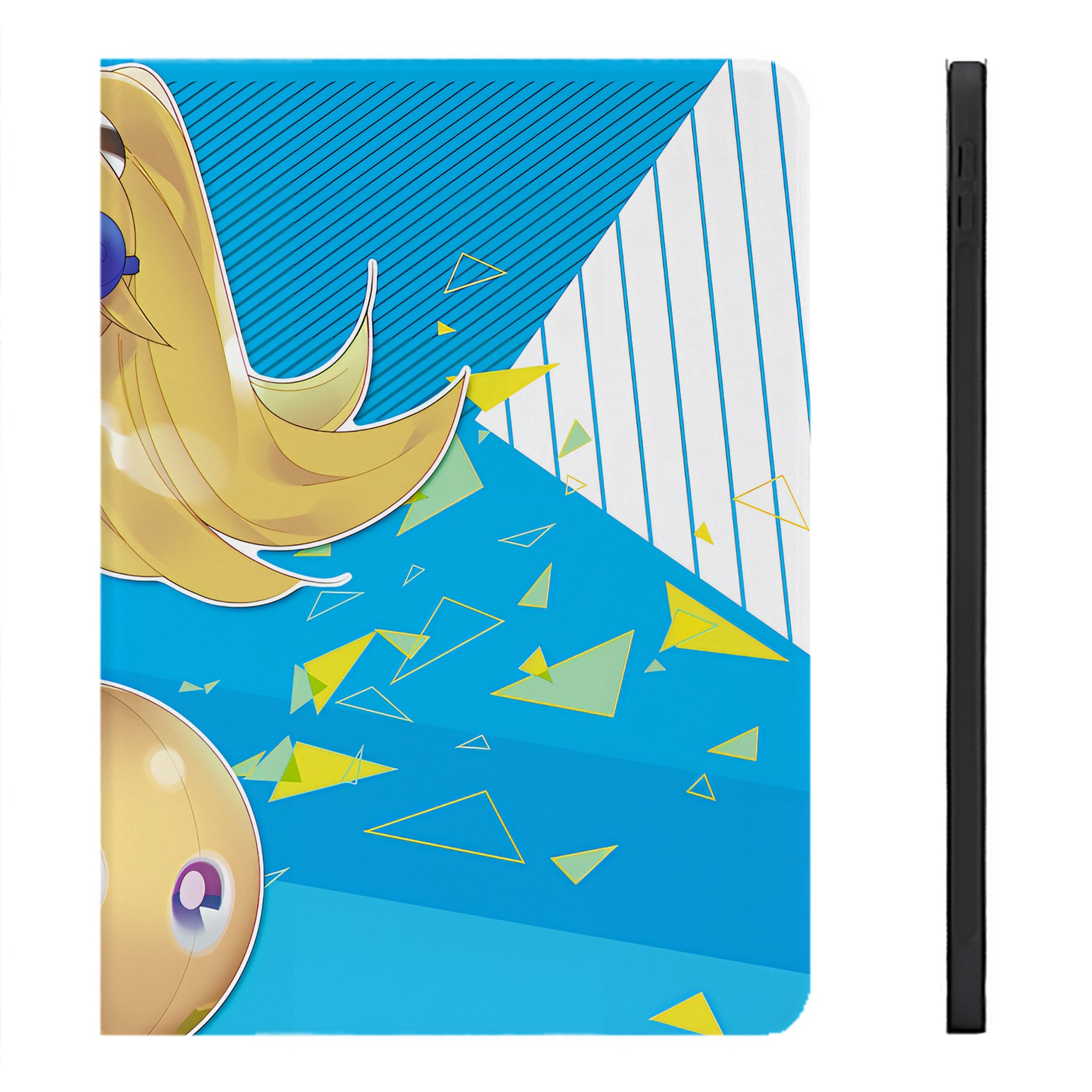（画像用） 遊☆戯☆王 Yu-Gi-Oh! IPadケース ペンホルダー付き ブックスタイルデザイン
